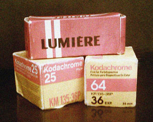 Films Kodachrome & Lumière